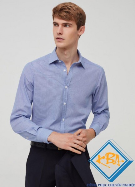 Áo thun sơ mi nam đồng phục 3