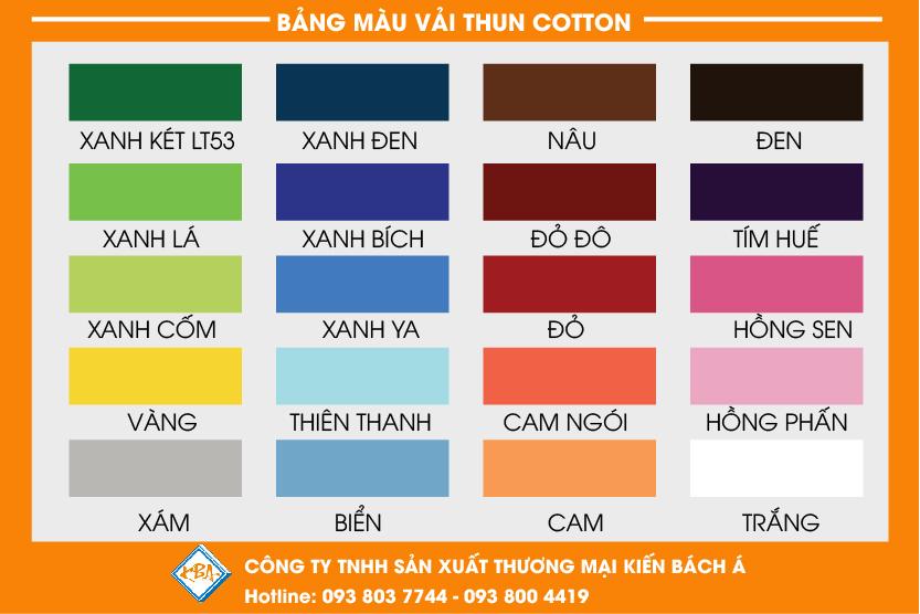 vai thun cotton